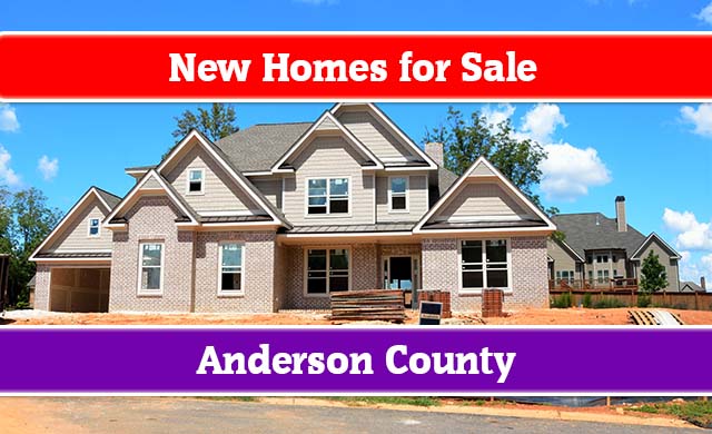new homes for sale in anderson sc